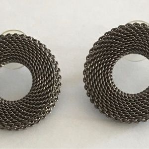 New Erica Zap Mesh Circle Earrings